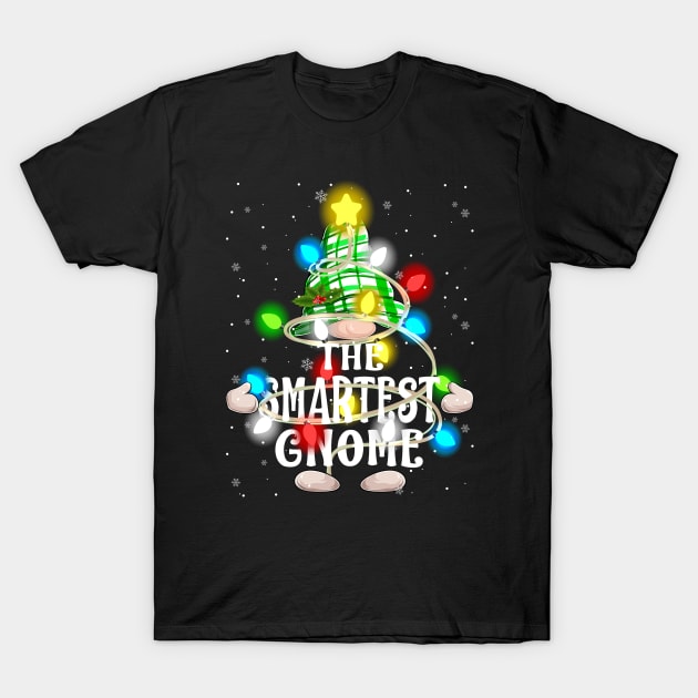 The Smartest Gnome Christmas Matching Family Shirt T-Shirt by intelus